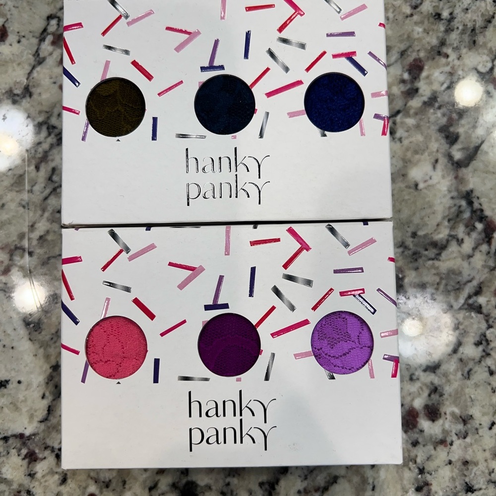 Brand New Hanky Panky Low Rise Thongs Six (6) Pack